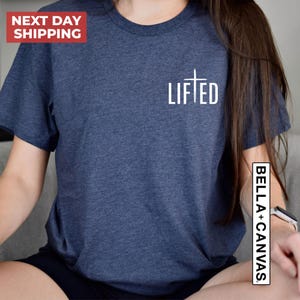 T-shirt de gym chrétien : T-shirt d'entraînement Faith Inspire image 4