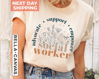 School Social Worker Shirt: Retro MSW LSW Appreciation Tee