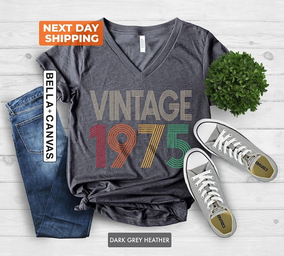 50th Birthday Shirt, Vintage 1975 Shirt, 50th Birthday Gift For Women, 50th Birthday Gift For Men, 50th Birthday Woman, 50th Birthday Friend