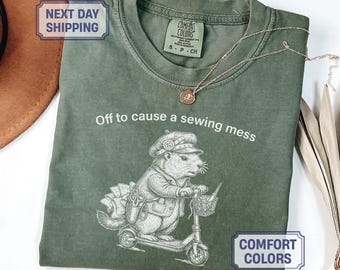 Camiseta divertida de costura, regalo para quilters, camiseta estampada para costureras, ropa para amantes de las telas.