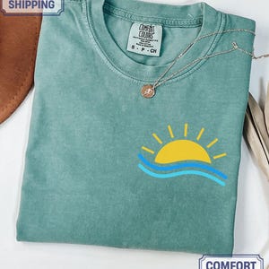 Summer Shirt, Beach Shirts, Cute Shirts, Tshirt Women, Vacation Tee, Cute Summer Clothes, Vacation Shirts, Girl Gifts, Comfort Colors Shirt
