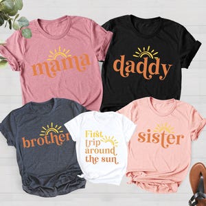 First Trip Around The Sun Shirt: Boho Birthday Tee