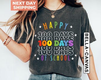 100 Day Shirt, 100 Days of School Shirt, Back to School Shirt, Student Shirt, Gift For Teacher, 100th Day Of School Celebration, Teacher Tee