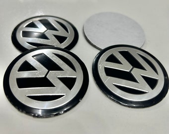 4 coprimozzo adesivo Volkswagen da 60 mm cerchi in lega