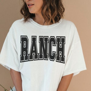 Ranch Dressing Shirt, Collegiate Tee, College Student Gift, Condiment Lover, Foodie Chef Gift, Gift For Best Friend, Dipping Sauce