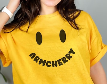 Armcherry Smile Shirt Armchair Expert Podcast Tee Shirt Gift For Podcast Lover Sister Best Friend Gift For Her Dax Shepard Shirt