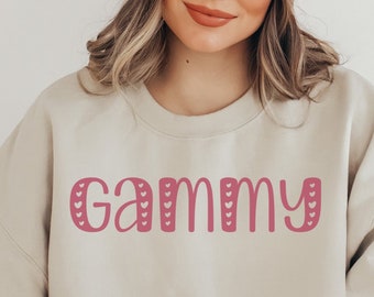 Gammy Sweatshirt Beste Gammy ooit trui Zwangerschap onthullen cadeau-ideeën voor oma Moederdag oma shirt voor Gammy toekomstige oma shirt