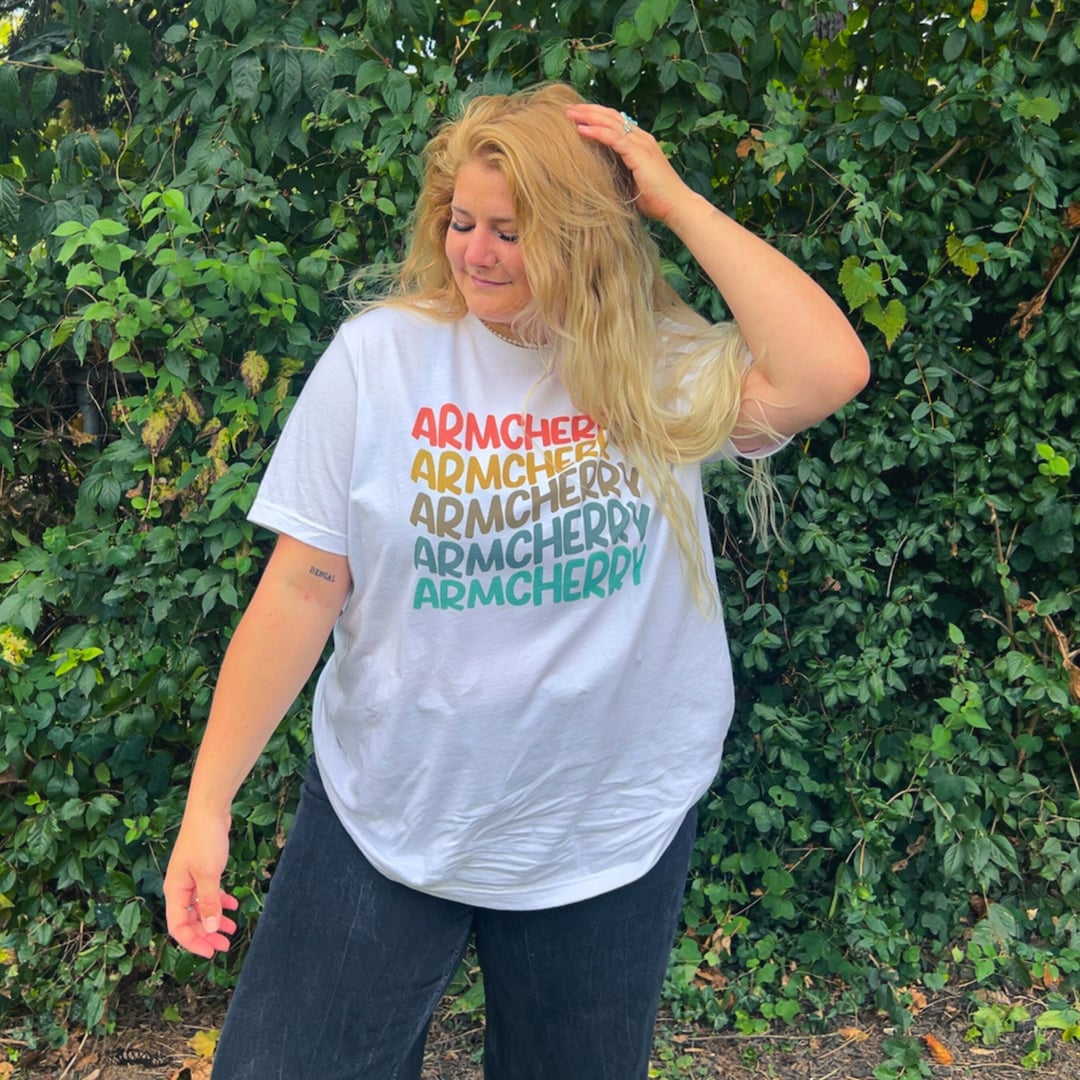 Retro Rainbow Armcherry Shirt Armchair Expert Tshirt Gift Ideas for