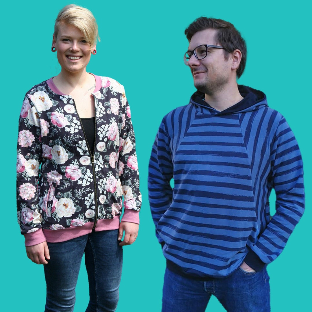 Easy Sewing Pattern Hoodie Sewing Pattern Hoodie for Beginner Etsy