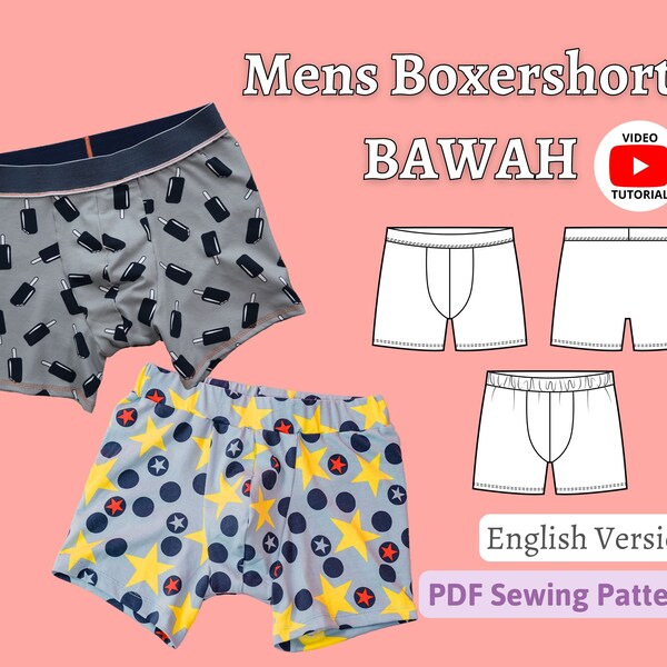 Underwear Pattern - Etsy