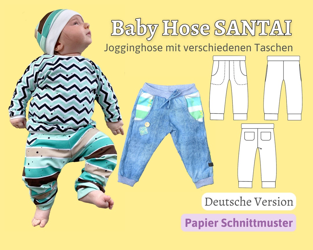 Sewing Pattern Baby Trousers Sewing Pattern Jogging Trousers Etsy