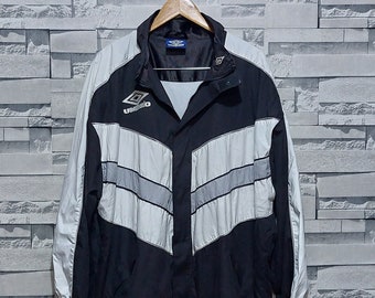 Vintage 90s Umbro Jacket Full Zip Size: XL/ Antique Umbro Sports Jacket/ Authentic Umbro Track/ Retro Umbro Jacket/ Vintage Clothing Men Vintage 90s Umbro Jacket Full Zip Size: XL/ Antique Umbro Sports Jacket/ Authentic Umbro Track/ Retro Umbro Jacket/ Vintage Clothing Men