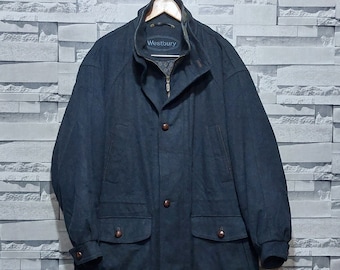 Antique Westbury Jacket Coat Size: L/ Vintage Westbury Jacket/ Authentic  Westbury Coat/ Retro Windbreaker Coat/ Vintage Clothing Men - Etsy