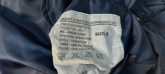 VTG Flyers Reversible USA jacket Size: S/ Antique… - image 10