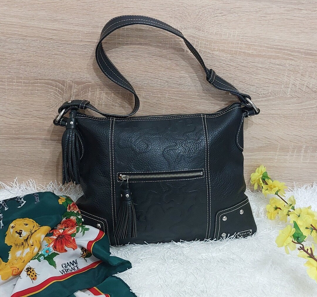 Vintage Tous Crossbody Leather Handbag Antique Black Hand Purse/ Authentic TOUS Handbag Logo/ Retro Luxury Handbag/ Gift for Her - Etsy Vintage Tous Crossbody Leather Handbag Antique Black Hand Purse/ Authentic TOUS Handbag Logo/ Retro Luxury Handbag/ Gift for Her - Etsy