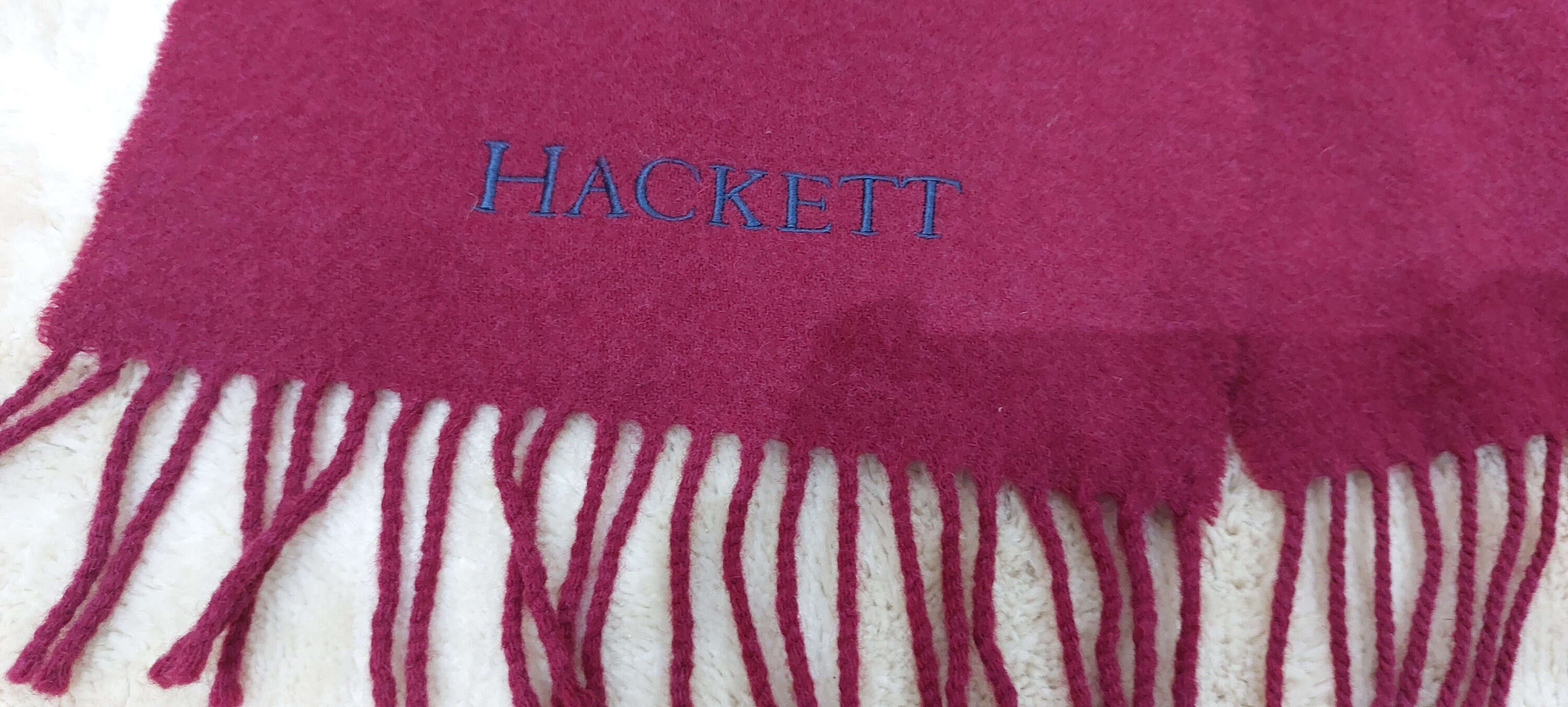 Hackett cashmere scarf hot sale