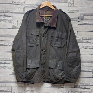 Vintage Barbour Bristol Wax Jacket | Size XXL - Www