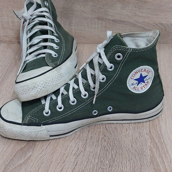 Vintage All-Star Converse Made in USA sneakers Size: 8 US / 10 Women/ 7.5 Uk/ 41 EUR/ Antique Converse All-Star Chuck Taylor Sneakers