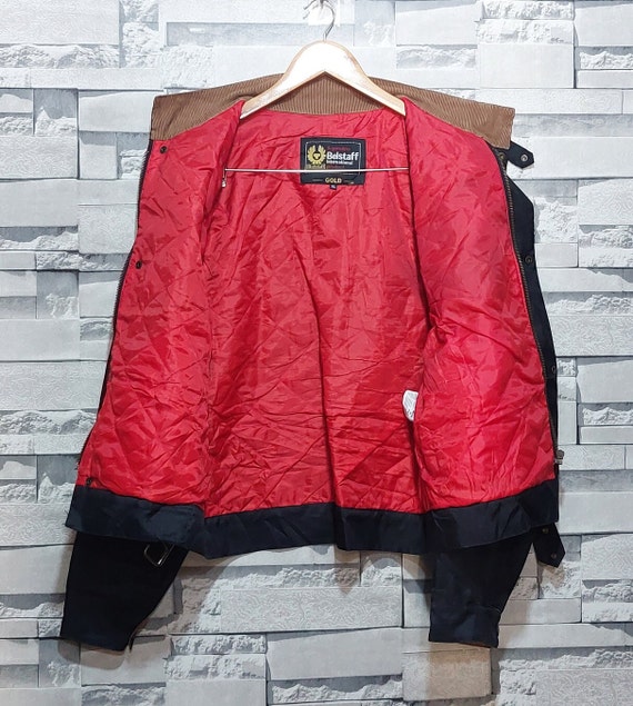 Vintage 90s Belstaff Gold Label jacket Size: XL/ … - image 6