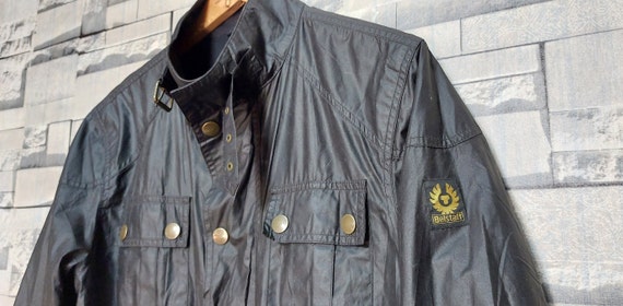 Vintage 90s Belstaff Wax Jacket Size: M/ Old School Belstaff - Etsy