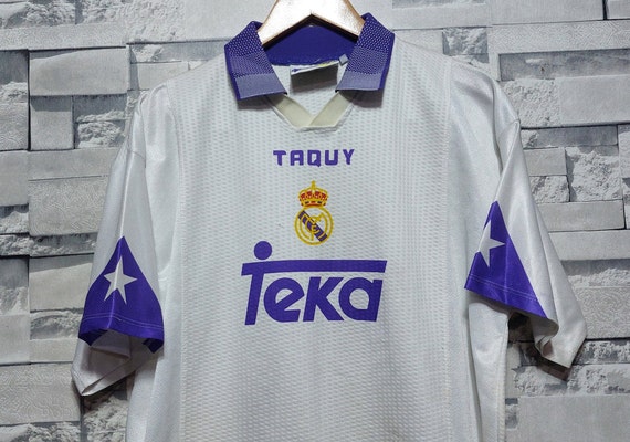 Kids Soccer Jersey Custom Kids' Real Madrid Retro Soccer Jersey