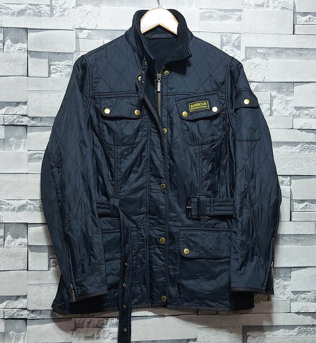【新品】Barbour INTERNATIONAL ORIGINAL 38 ⑩ Barbour Barbour International Men's Original Jacket - Black