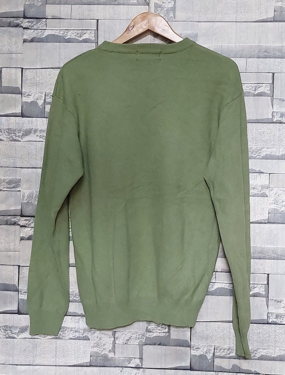 Vintage 90s Yves Saint Laurent sweater Size: M/ A… - image 5