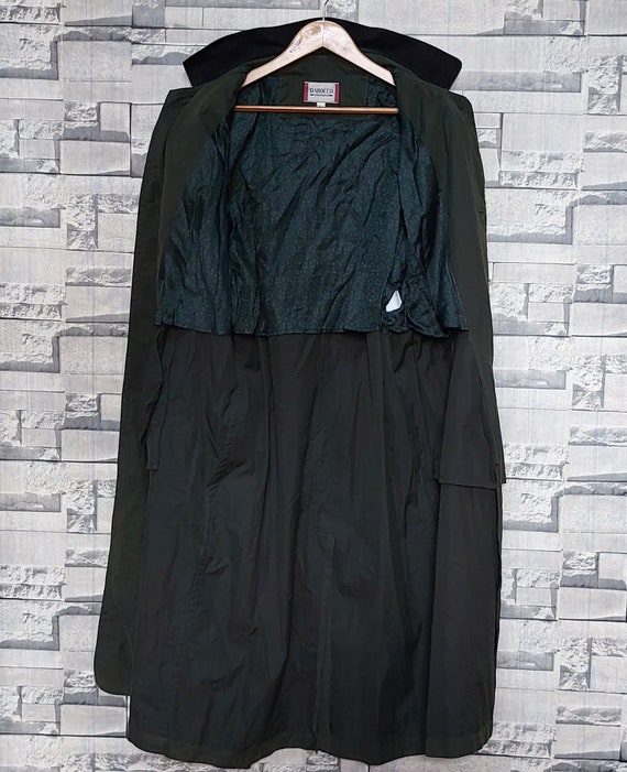 Authentic wax Trench Coat Size: 58/ 2X/ Retro BAR… - image 6