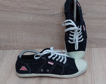 Vintage 90s Kappa Sneakers Size: US 7/ 6 UK/ 39.5 EUR/ Antique Kappa Shoes/  Retro Kappa Shoe Sneakers - Etsy