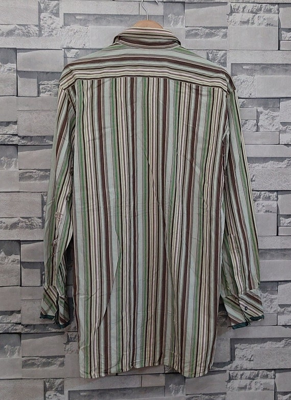 VTG Paul Smith Button Up Long Sleeve Shirt Size: … - image 7
