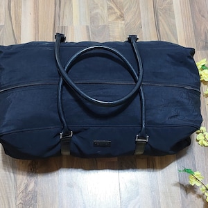 Authentique sac de voyage Burberry - sac à main Burberry vintage/ sac à bandoulière Burberry antique/ sac Burberry rétro de luxe/ sac cadeau