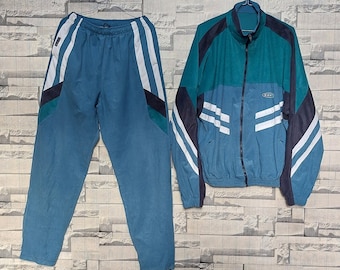 Vintage 90s MONTY Tracksuit Size: L/ Retro MONTY Tracksuit/ Vintage Clothing men