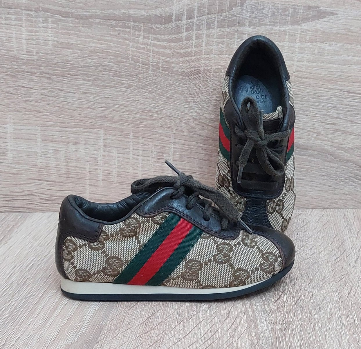 millimeter Afskrække hobby VTG Gucci Made in Italy Shoes Sneakers Size: US 6 UK 5 / 22 - Etsy