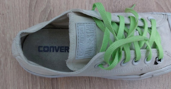 Antique All-Star Converse canvas sneakers Size: U… - image 6