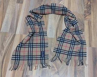 Bufanda burberry blanca top