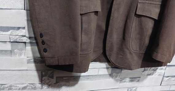 VTG Burberry Leather Suede jacket Size: 60/L/XL/ … - image 3