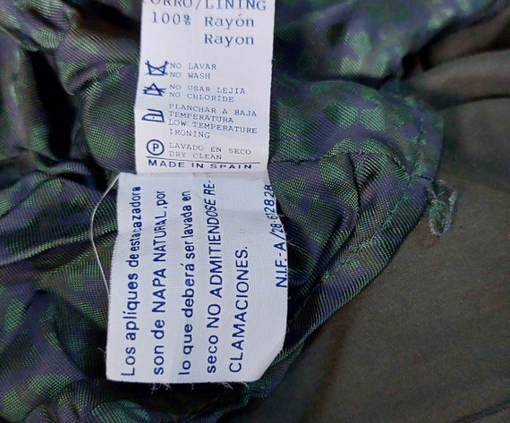 Authentic wax Trench Coat Size: 58/ 2X/ Retro BAR… - image 9
