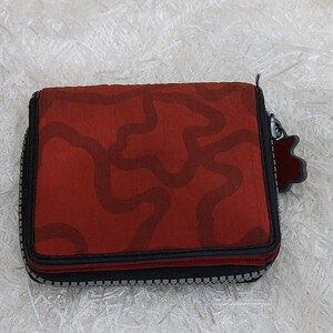 Vintage TOUS Genuine Leather Card Case Purse Wallet/ Authentic TOUS Wallet/ Antique Retro TOUS Purse/ Luxury Tous Hand Purse/ Gift Wallet