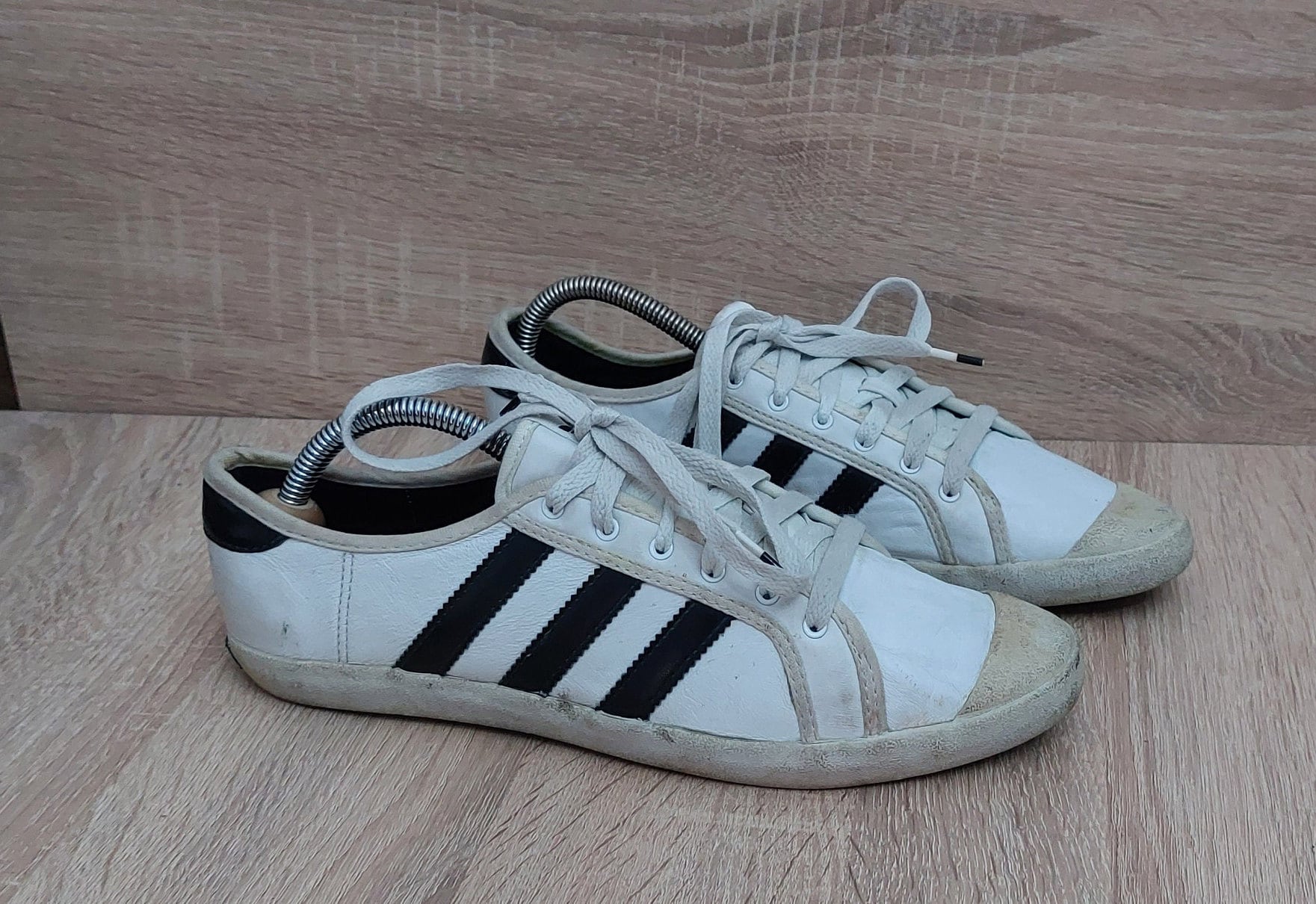 Y2K Adidas Shell Toe Sneakers Womens Size 9 Mens 10.5 W Sample never  released