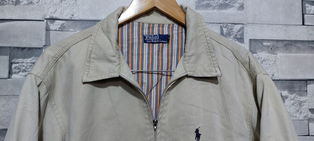 90'S POLO by Ralph Lauren Buffalo Check Wool Jacket Made in USA Men's M Size Vintage /evb008329