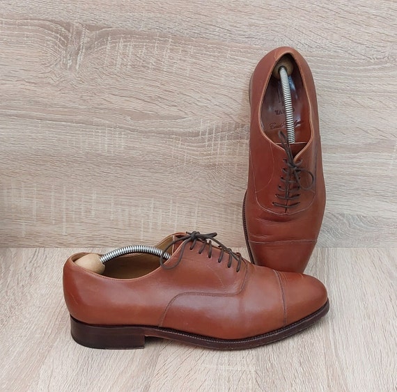 Vintage Yanko Goodyear Welted Leather Men's Shoes… - image 1