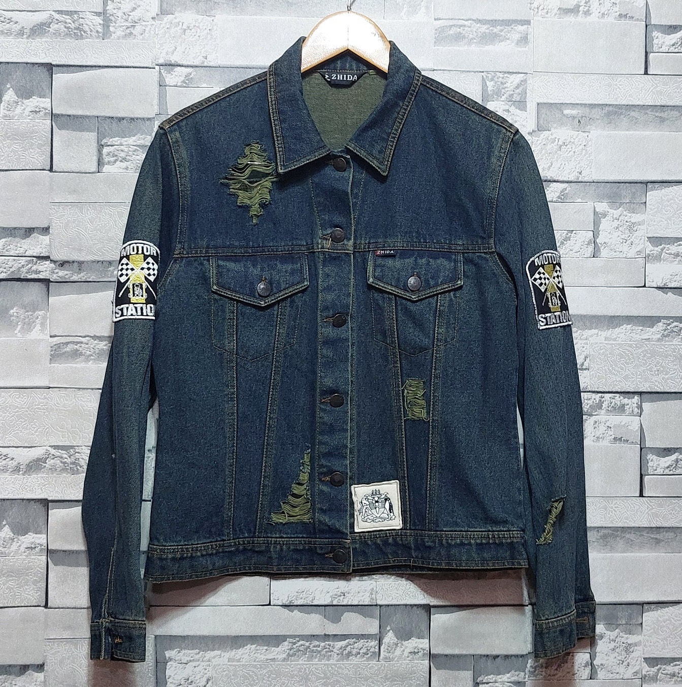 S556VX - 17oz Zero+ Model Type I Denim Jacket T-Back Spec