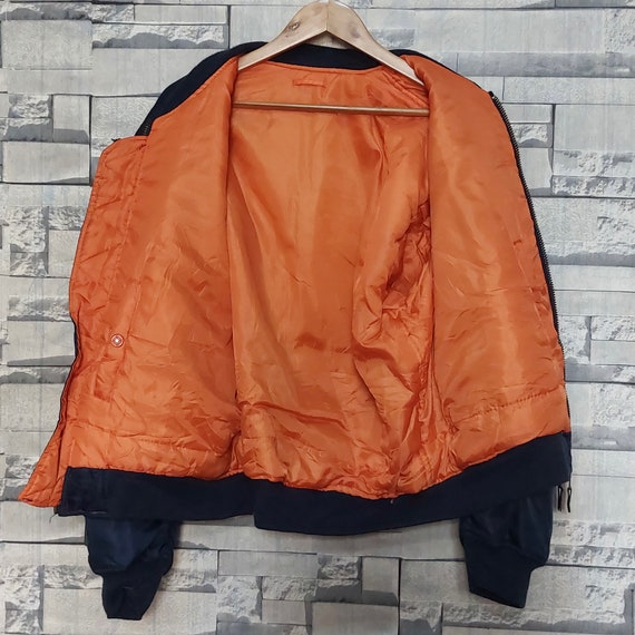VTG Flyers Reversible USA jacket Size: S/ Antique… - image 9