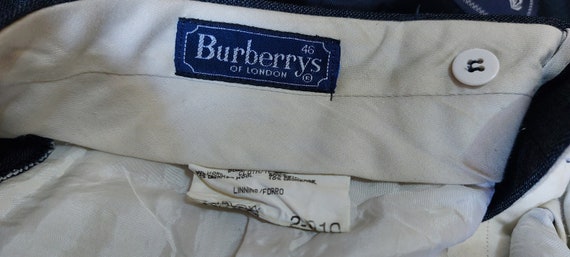 Authentic Burberry London Wool Cashmere Houndstoo… - image 9