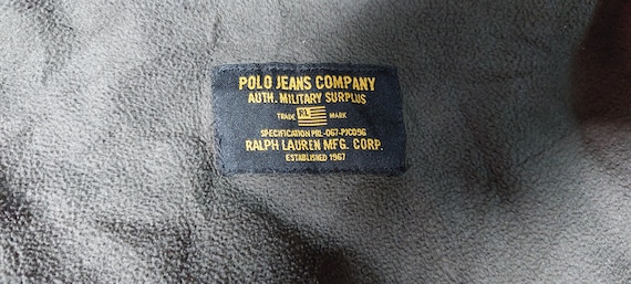 Vintage 90s Polo Ralph Lauren jacket Size: L/ Aut… - image 10