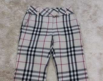 Pantaloni Burberry per bambini di lusso Taglia: 4 anni/ Pantaloni Burberry antichi/ Pantaloni Burberry retrò/ Pantaloni Burberry autentici/ Pantaloni Burberry vintage per bambini