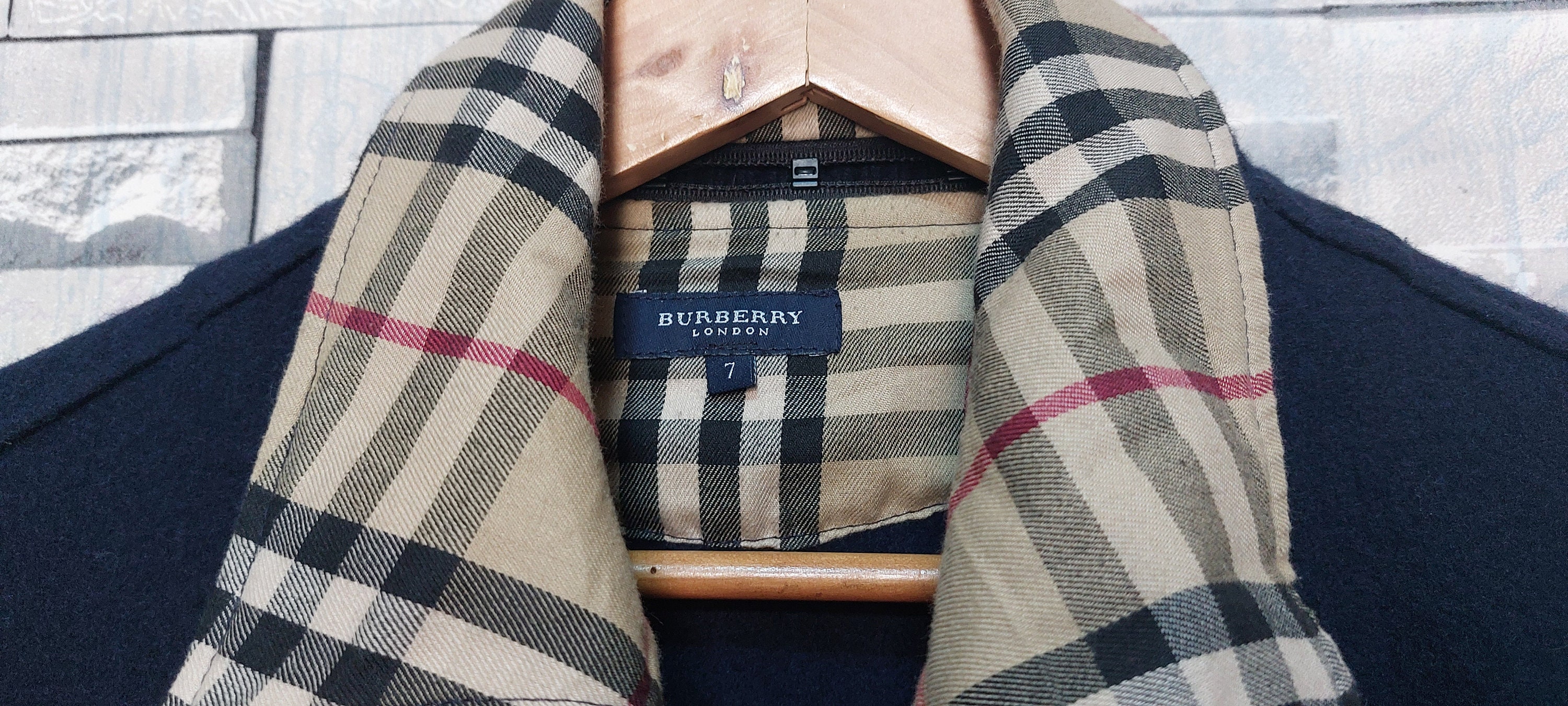 国内最安値! Burberry Prorsum 90s 今季ブランド カシミヤ混オーバー