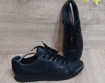 Authentic Prada Shoes Men Size US 10 UK 9 44 EUR Antique Prada Sneaker Vintage Retro Prada Shoe Luxury Prada Vintage Clothing Men Etsy