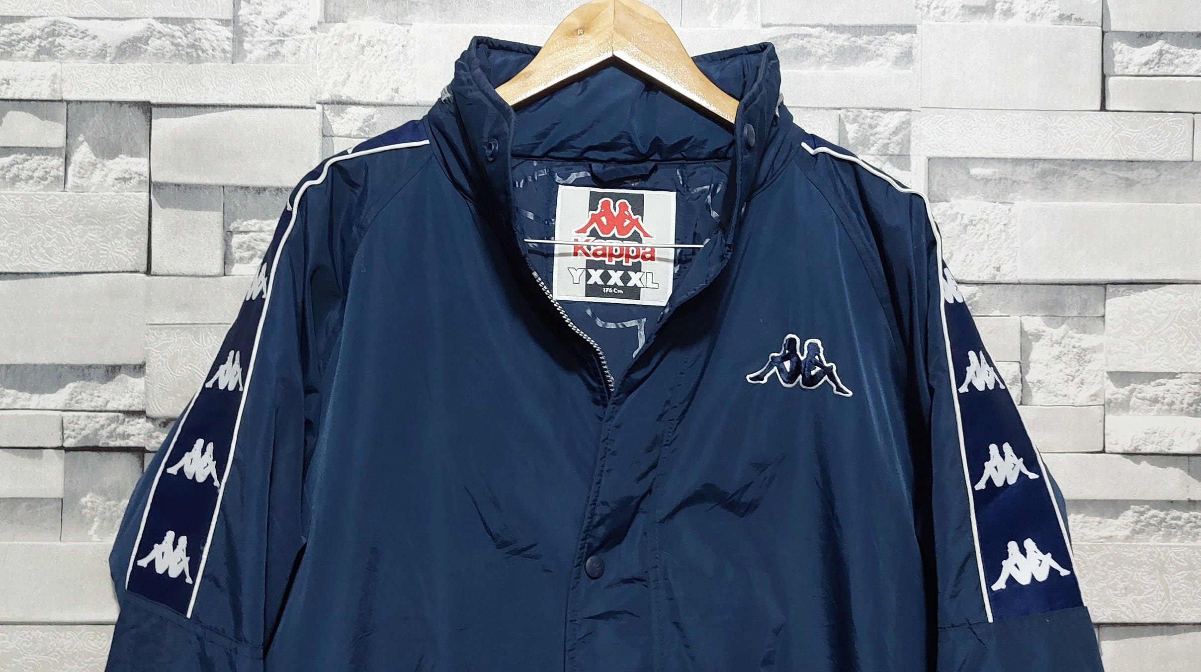 Vintage Kappa Puffer Down Jacket Windbreaker Size: Y 3X Vintage Kappa Puffer Down Jacket Windbreaker Size: Y 3X