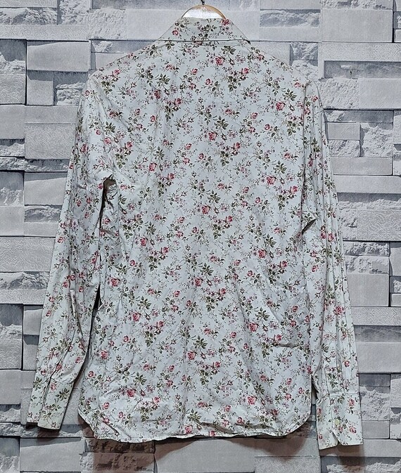 Camisa con flores antiguas Talla XL Camisa bohemia autentica Camisa de lujo Blusa vintage Ropa vintage para mujer Etsy Mexico